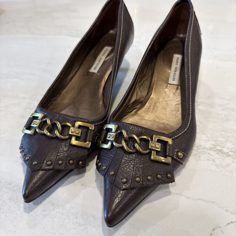 PEDRO MIRALLES Kitten Heel Shoes EU40
